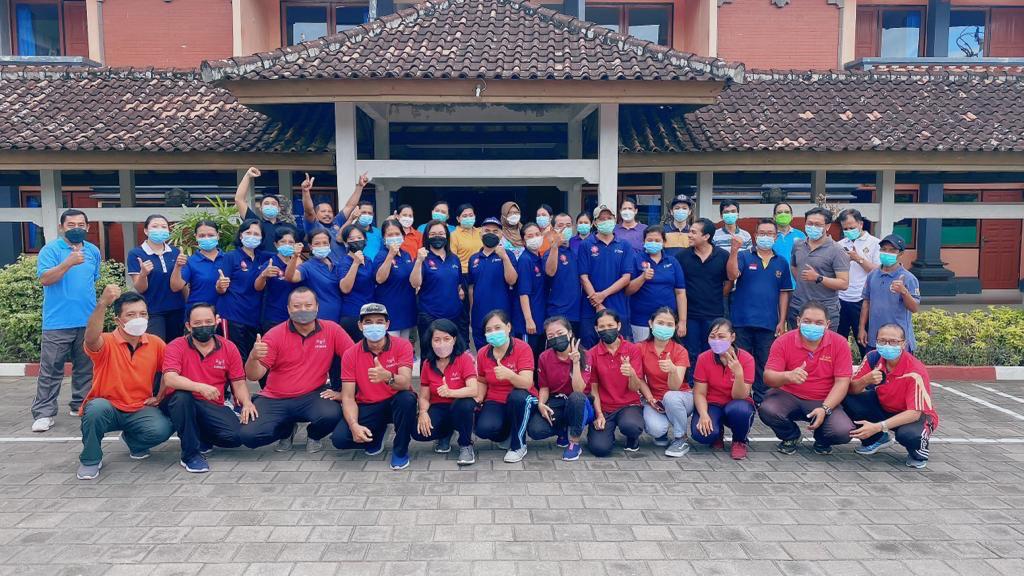 SENAM JUMAT SEHAT CERIA & PERKENALAN KASIE BARU