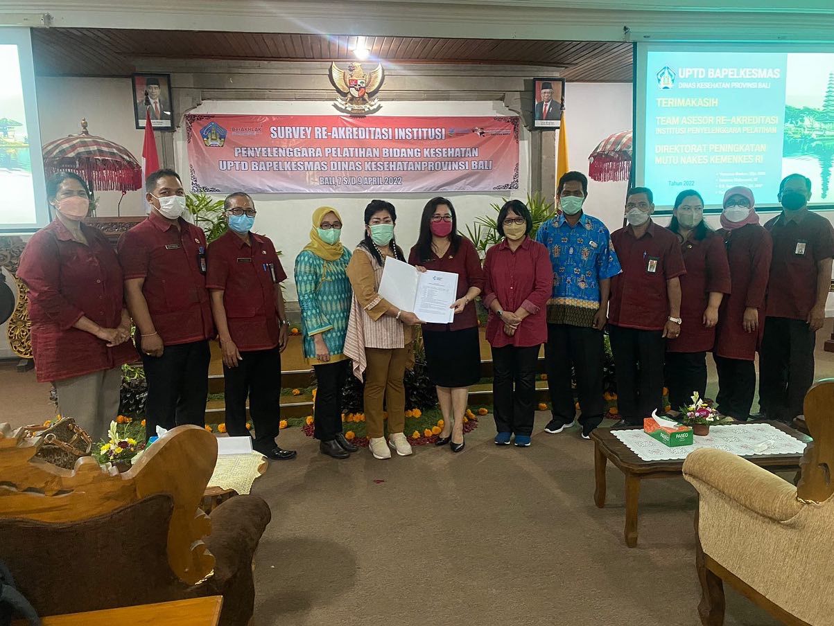 Penilaian Re-Akreditasi Hari Kedua dan Trakhir     8 April 2022