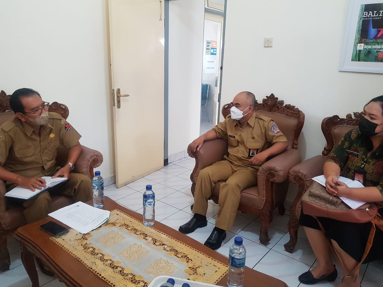 Advokasi Penyelenggaraan Pelatihan UPTD Bapelkesmas Senin, 18 April 2022 ke Dinas Kesehatan Kabupaten Buleleng dan RSUD Kabupaten Buleleng