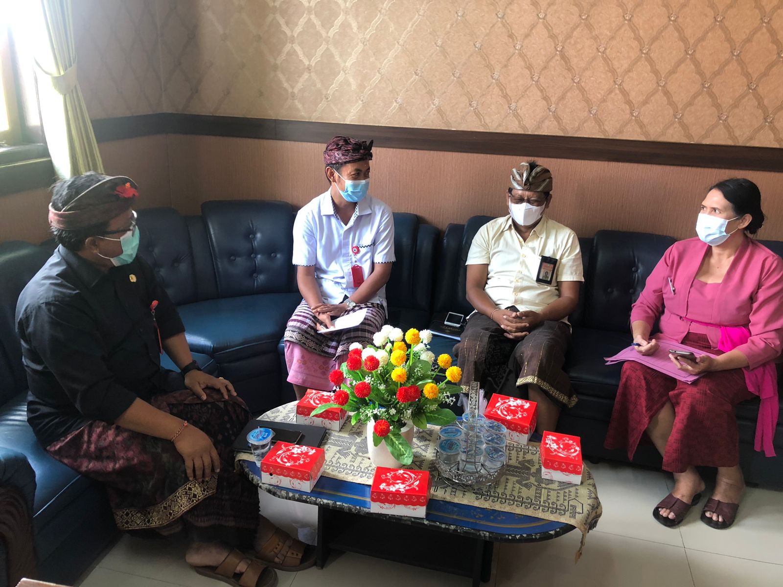 AUDIENSI Penyelenggaraan Diklat Tanggal 21  April 2022 ke RSU Bangli dan Dinas Kesehatan Kabupaten Bangli