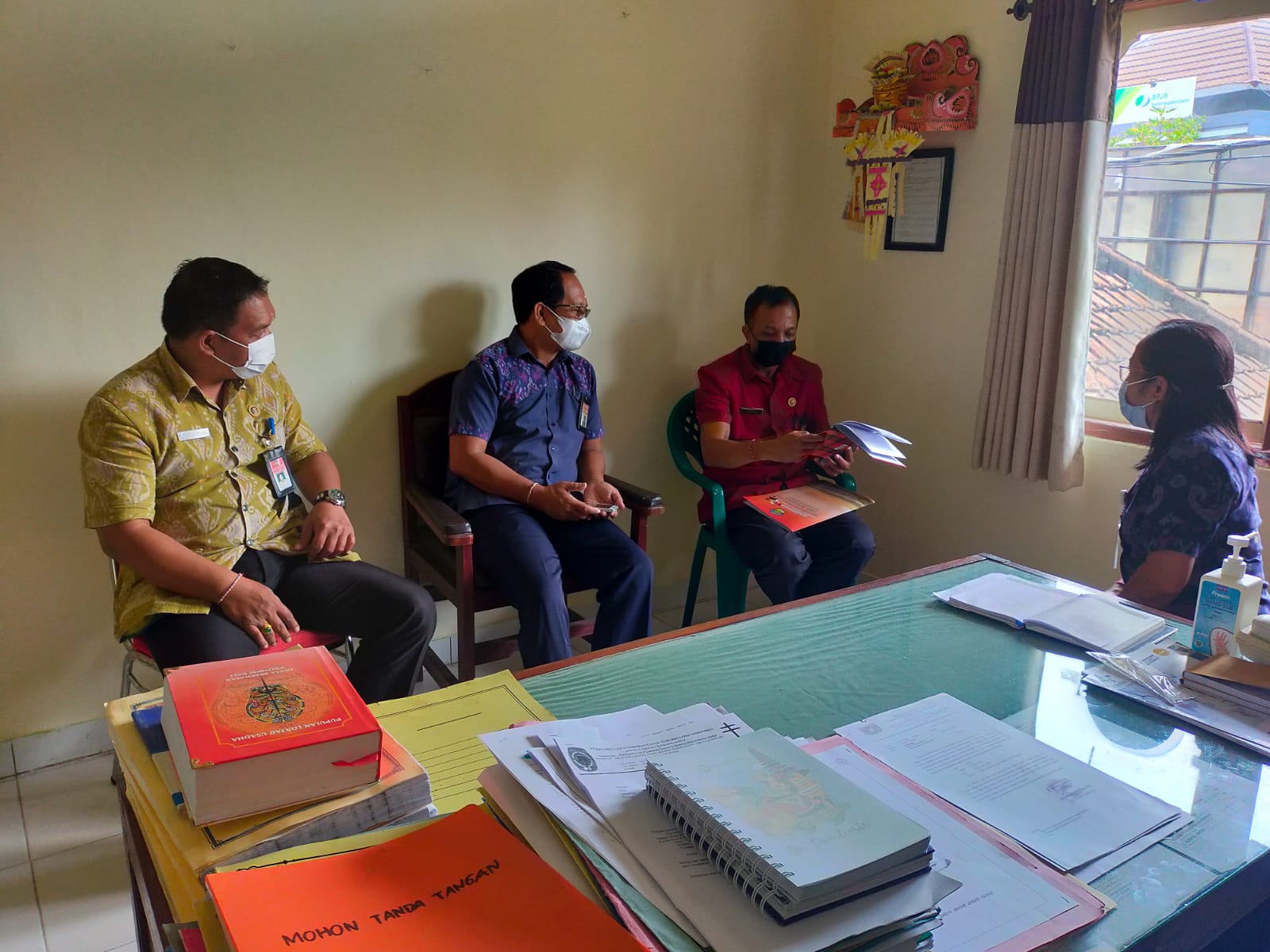 ADVOKASI Penyelenggaraan Pelatihan  UPTD Bapelkesmas Tgl 26 April 2022 ke Dinkes Kabupaten Karangasem dan RSUD Karangasem