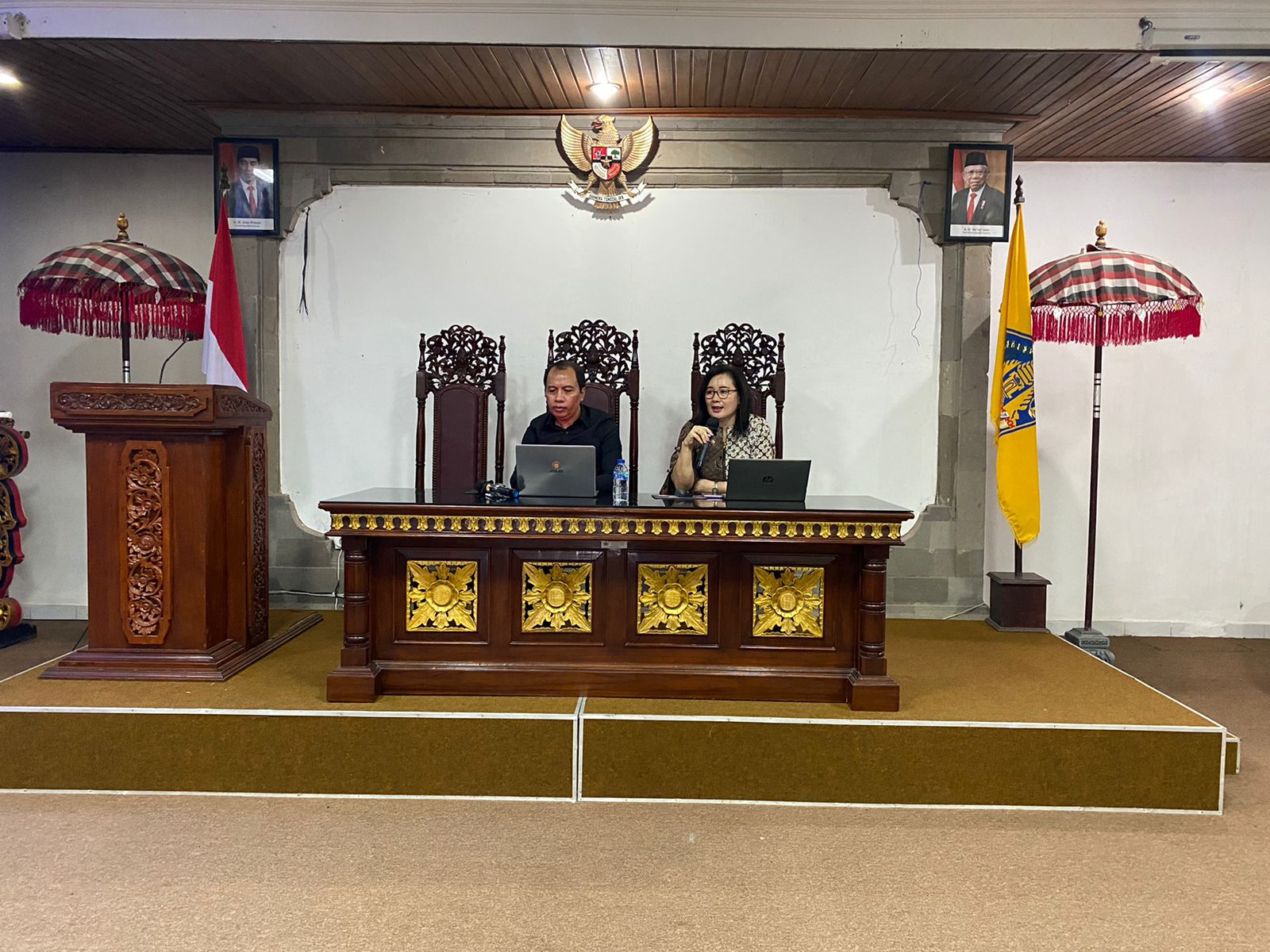 RAPAT PENATAUSAHAAN  KEUANGAN BLUD BULAN JULI TAHUN ANGGARAN 2022