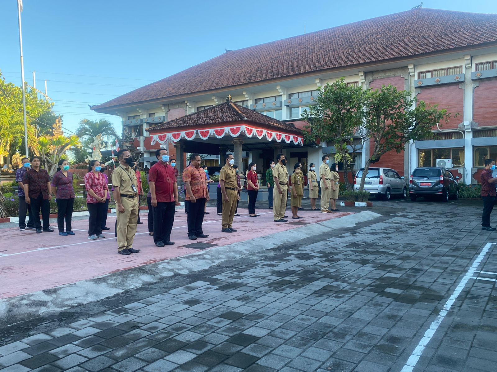 APEL DISIPLIN SENIN, 8 AGUSTUS 2022