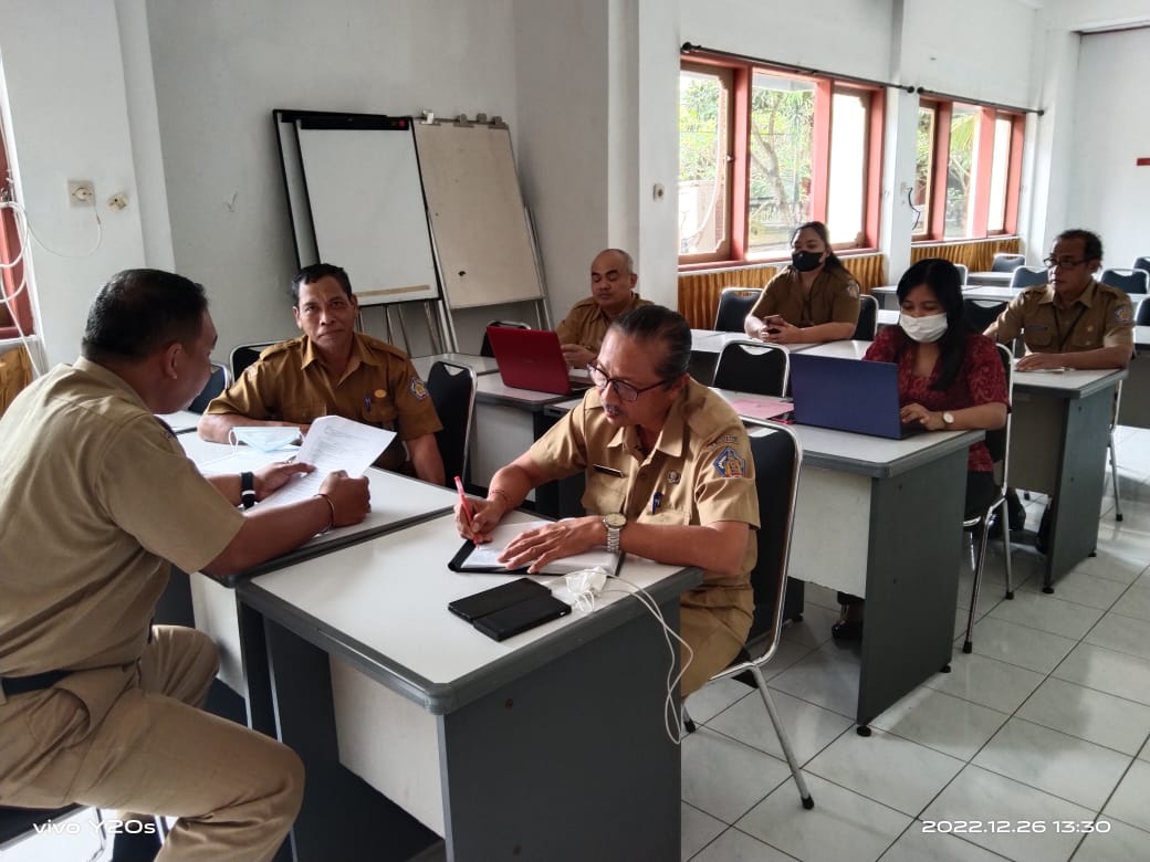 <strong>RAPAT EVALUSI PENYELENGGARAAN PELATIHAN</strong>