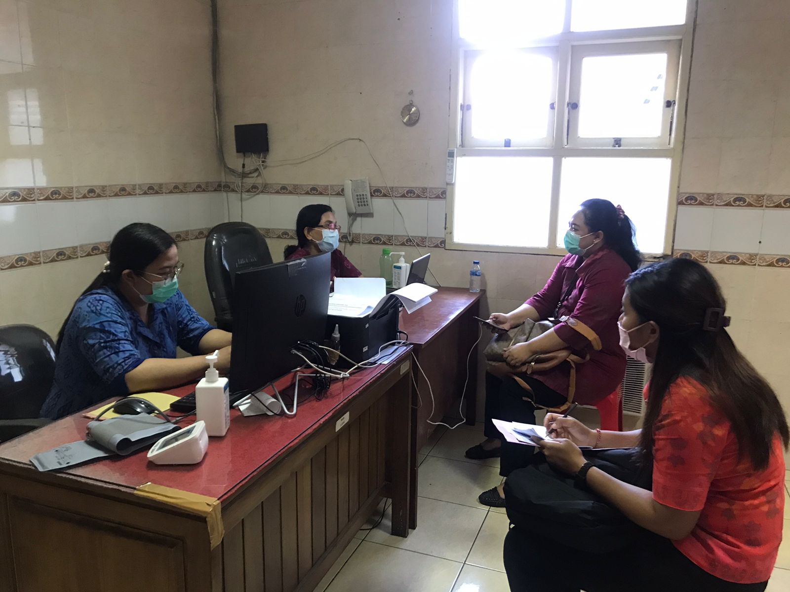PENDAMPINGAN LABORATORIUM LAPANGAN KE UPTD PUSKESMAS IV DENPASAR SELATAN KOTA DENPASAR TANGGAL 30 MEI 2023