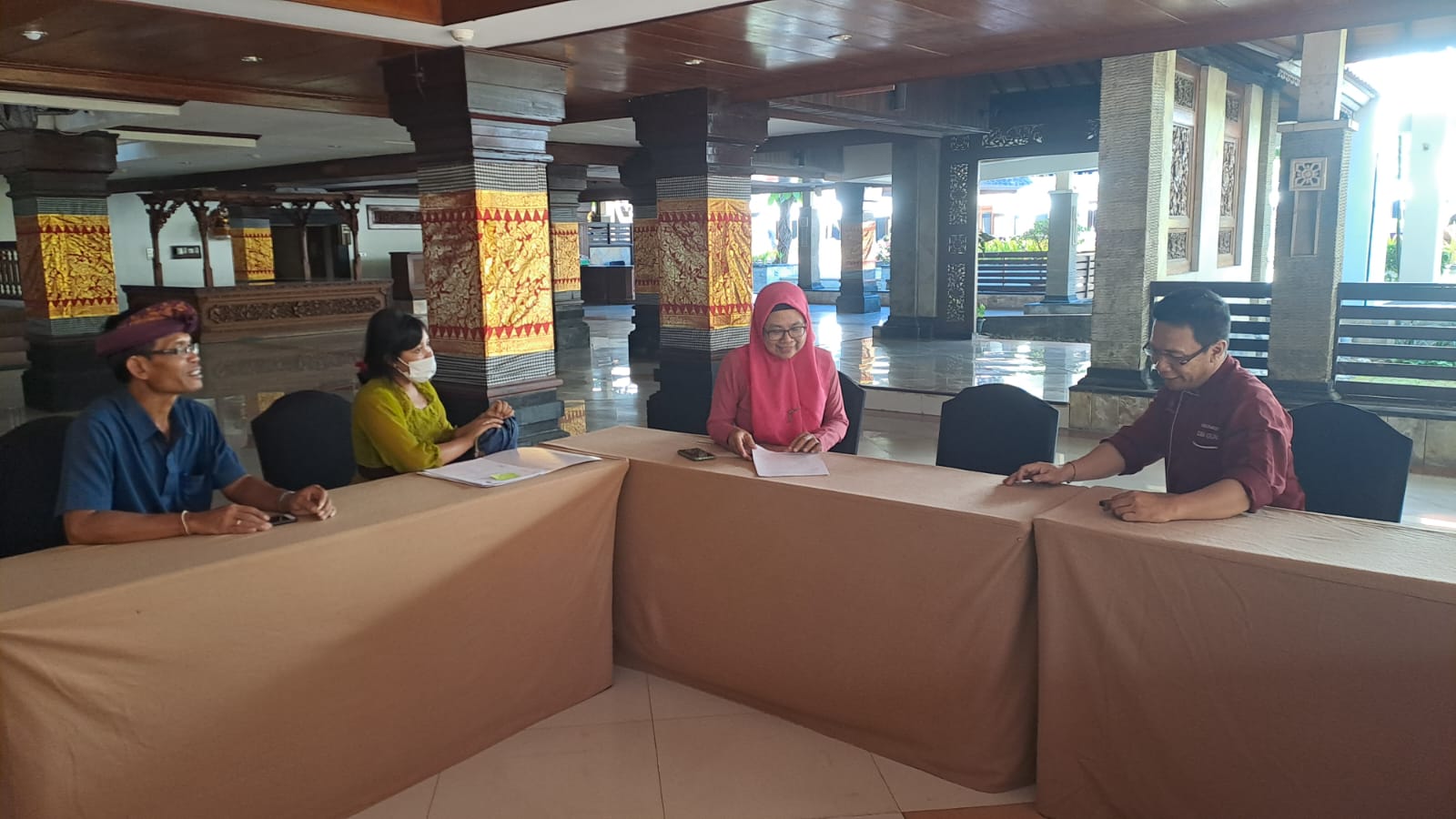 Evaluasi Pasca Pelatihan (EPP) Pelatihan Keamanan Pangan Siap Saji Bagi Penjamah Makanan di Tempat Pengolahan Pangan (TPP) di Hotel Grand Inna Kuta Tanggal 22 Juni 2023