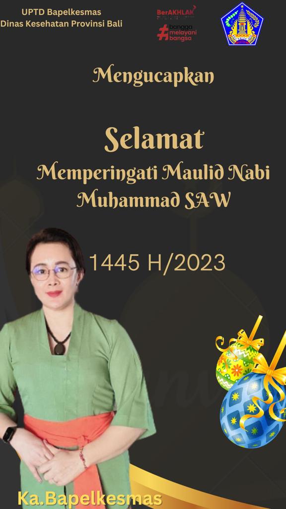 SELAMAT MEMPERINGATI MAULID NABI MUHAMMAD SAW 1445 H