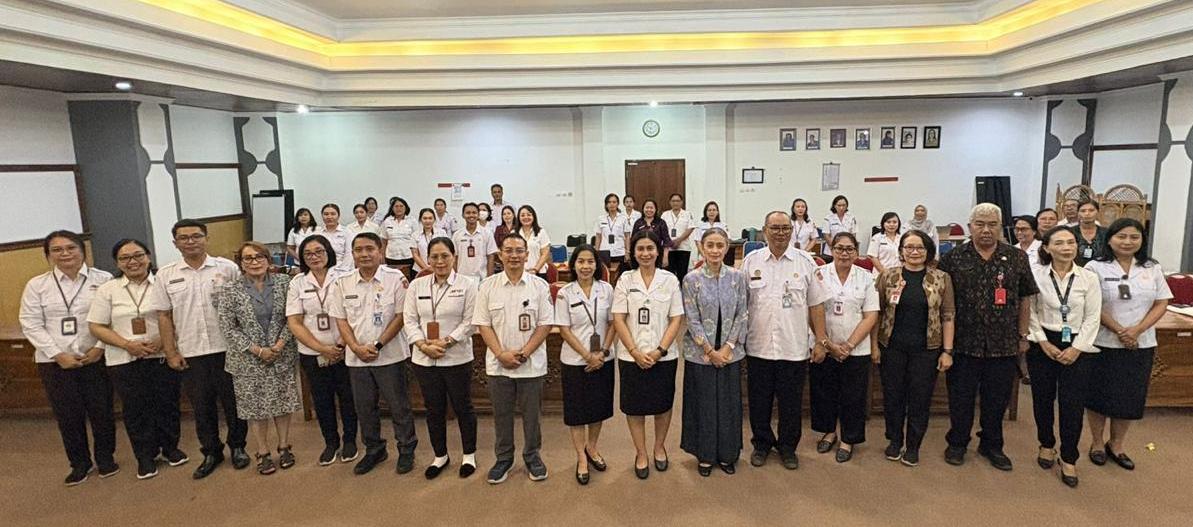 Pertemuan Hybrid Monitoring dan Evaluasi Pelayanan Kesehatan dan Gizi Keluarga
