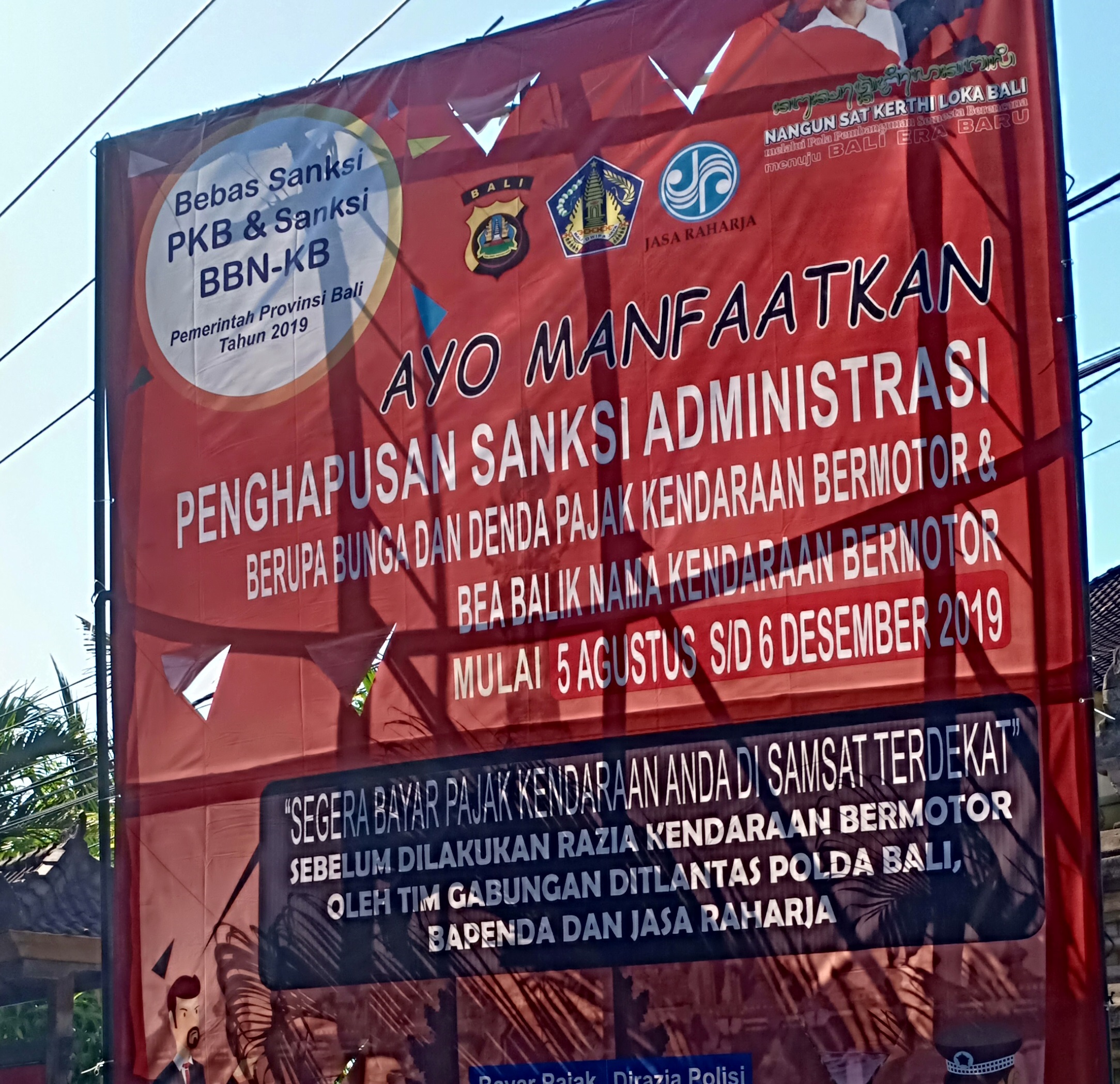 APRESIASI PEMUTIHAN DENDA PAJAK  BAPENDA PROVINSI BALI