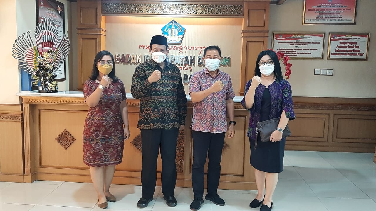 Kunjungan Kerja Anggota DPD RI Perwakilan Bali ke Badan Pendapan Daerah Provinsi Bali