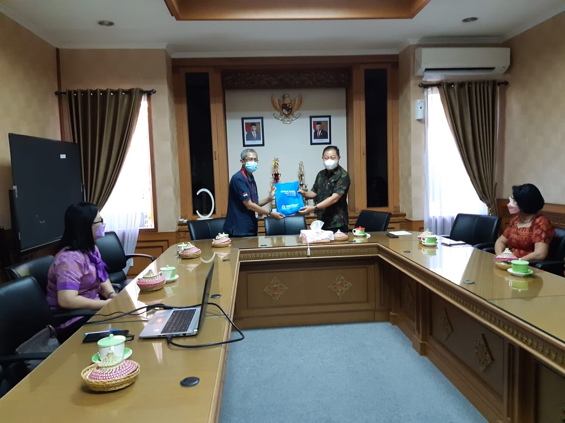 Kunjungan Ombudsman RI Perwakilan Bali di Bapenda Bali