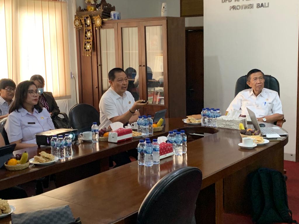 KUNJUNGAN DEWAN PERWAKILAN DAERAH (DPD)   REPUBLIK INDONESIA