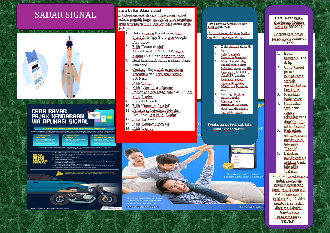 SADAR SIGNAL "SAMSAT DIGITAL NASIONAL" UPTD. PPRD KABUPATEN TABANAN