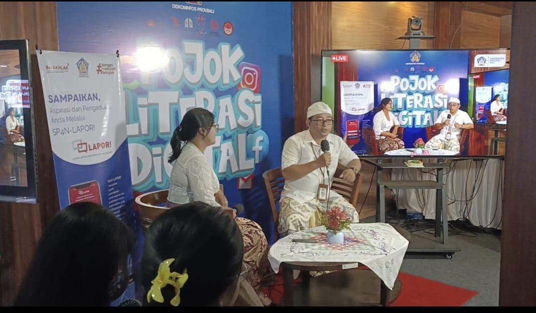 Talkshow Literasi Digital dengan topik Kebijakan Relaksasi Pajak Kendaraan Bermotor dan Samsat Digital