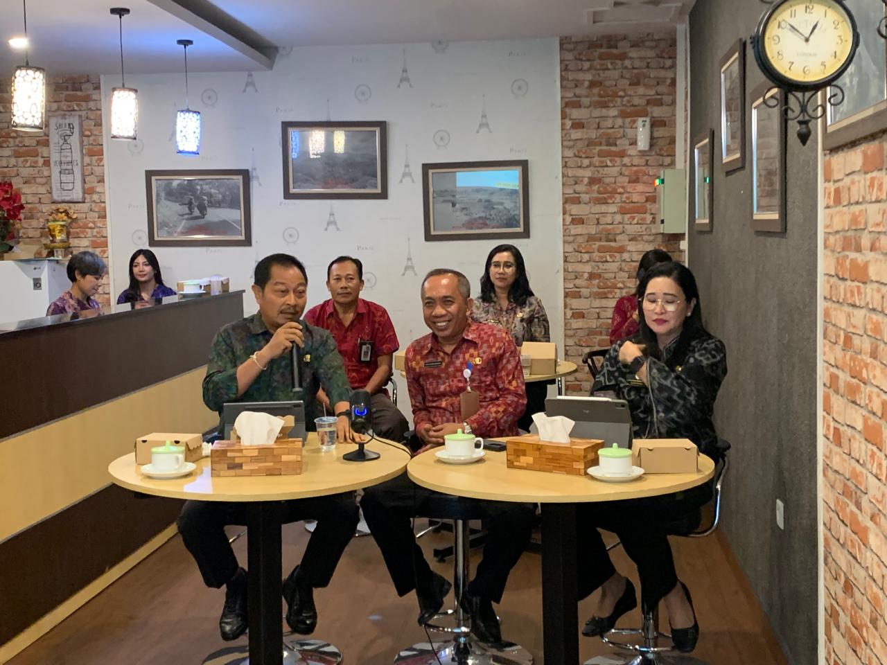 Rapat Penyusunan Dokumen Rekomendasi Penerapan BLUD UPTD. Kawasan Konservasi Provinsi Bali