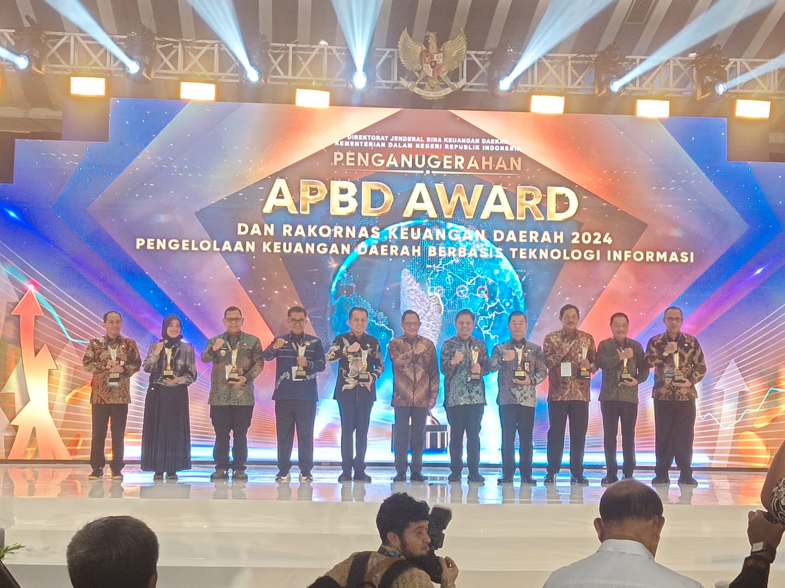 Rapat Koordinasi Nasional Keuangan Daerah sekaligus Penganugerahan APBD AWARDS Tahun 2024