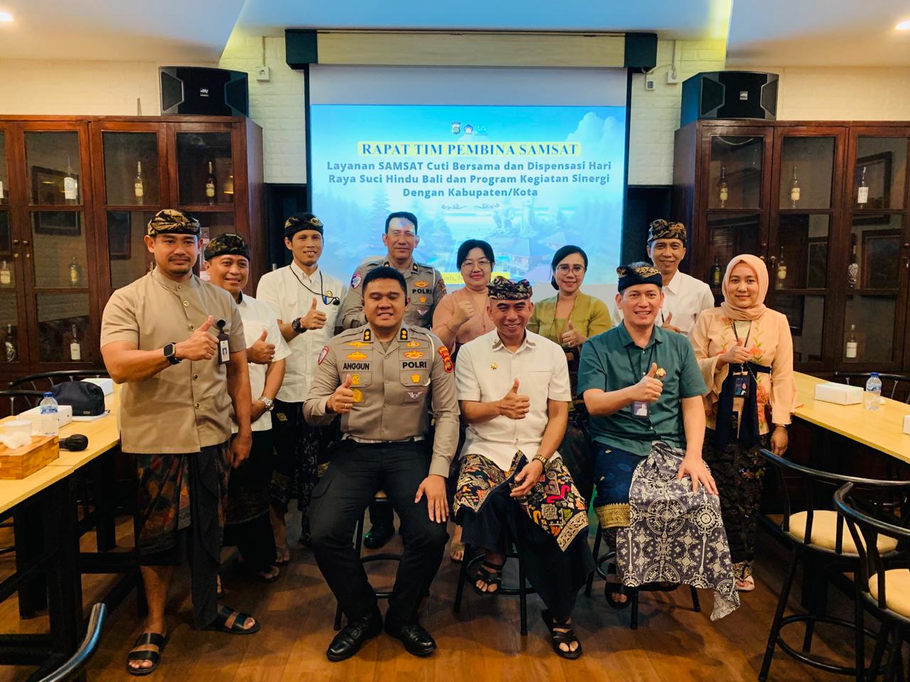 Rapat Tim Pembina Samsat Provinsi Bali