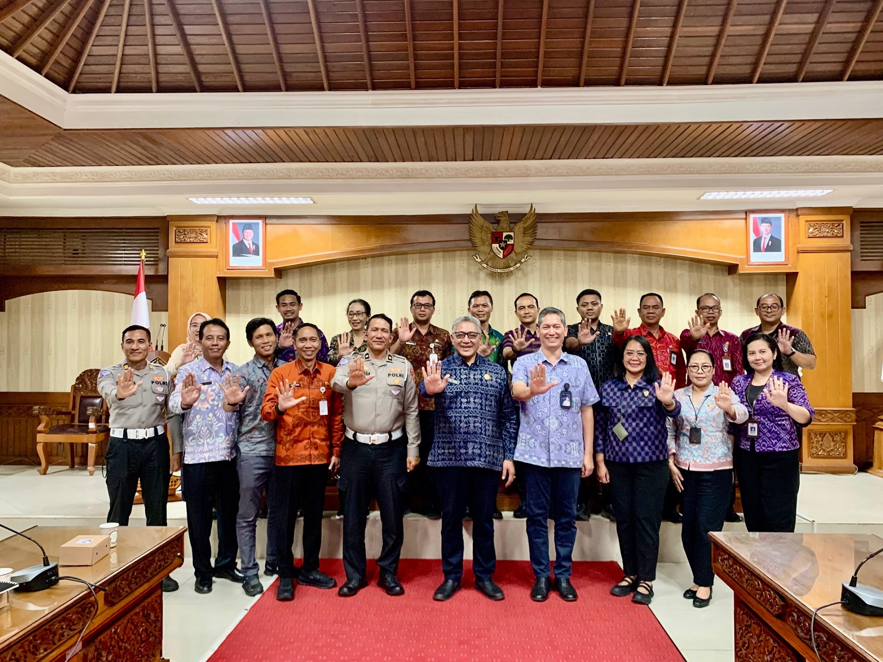 Rapat Tim Pembina Samsat Provinsi Bali