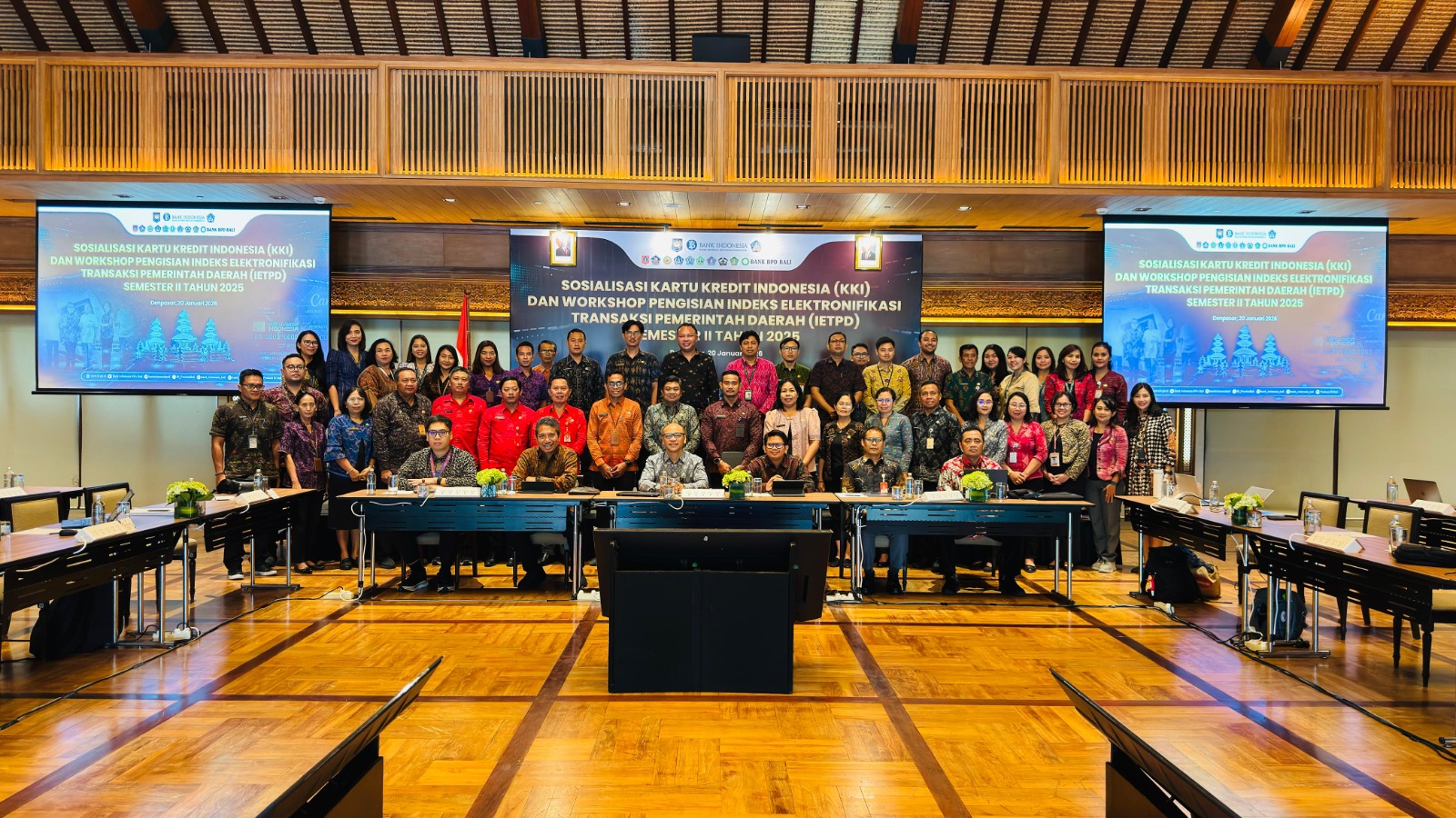Sosialisasi Kartu Kredit Indonesia (KKI) dan Workshop Pengisian Survei Indek ETPD semester II Tahun 2025
