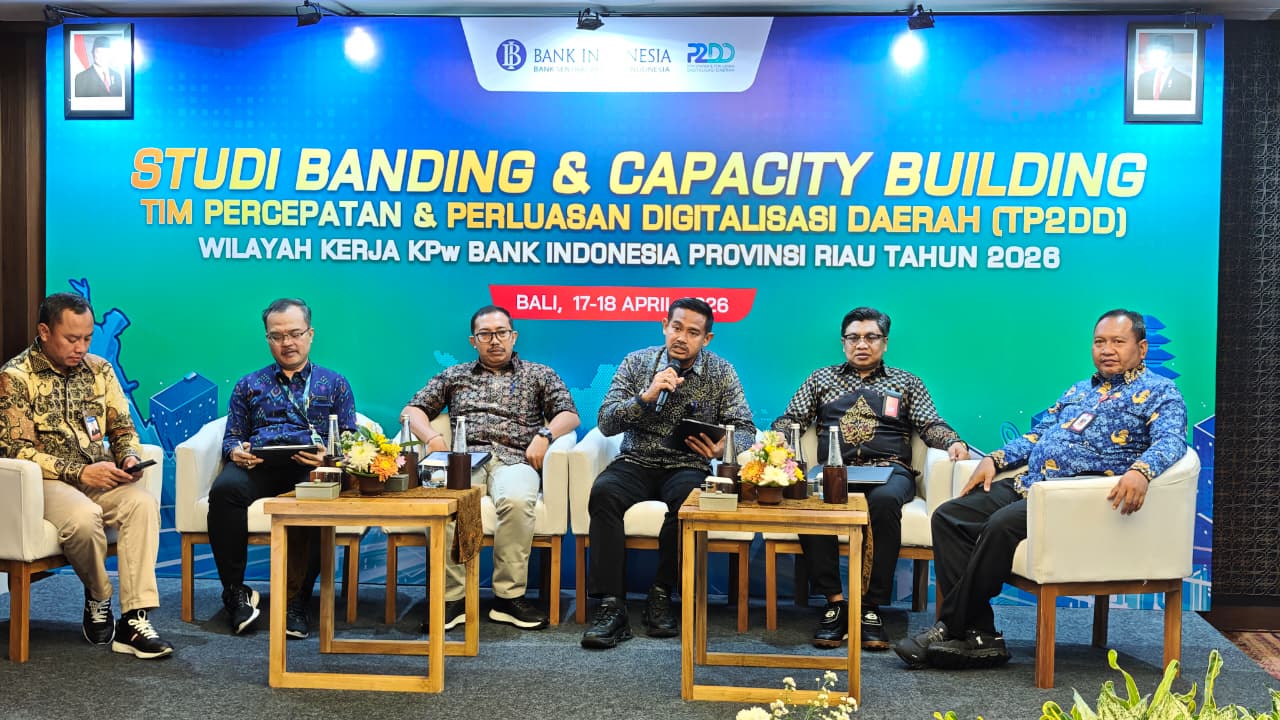 Benchmarking dan Capacity Building TP2DD Wilayah Kerja KPWBI Provinsi Riau