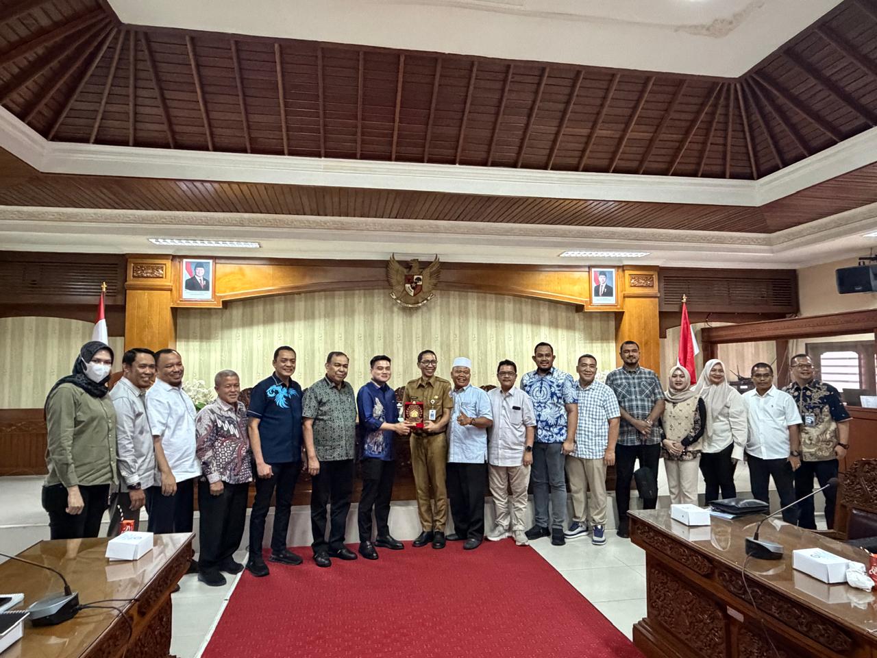 Kunjungan kerja dari DPRD Provinsi Sumatera Utara