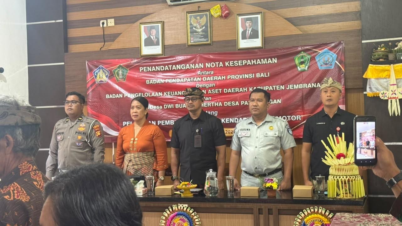 Penandatanganan Nota Kesepahaman dan Peluncuran (Launching) Peresmian Kerjasama Layanan Pembayaran PKB