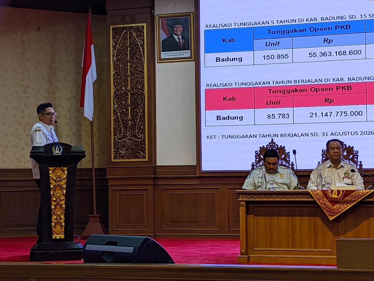 Sosialisasi Peraturan Gubernur Bali Nomor 23 Tahun 2026 tentang Pembebasan Pokok PKB, Sanksi PKB dan Sanksi Opsen PKB