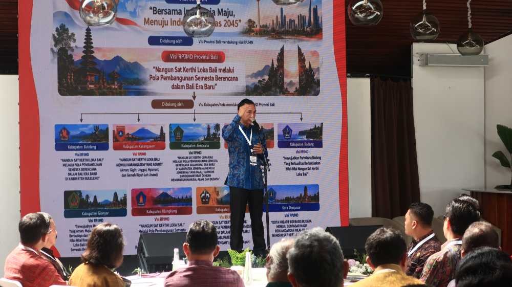 Perkuat Semangat Menyama Braya, Bappeda Se-Bali Bersinergi Wujudkan Keselarasan Perencanaan Pembangunan Pusat dan Daerah