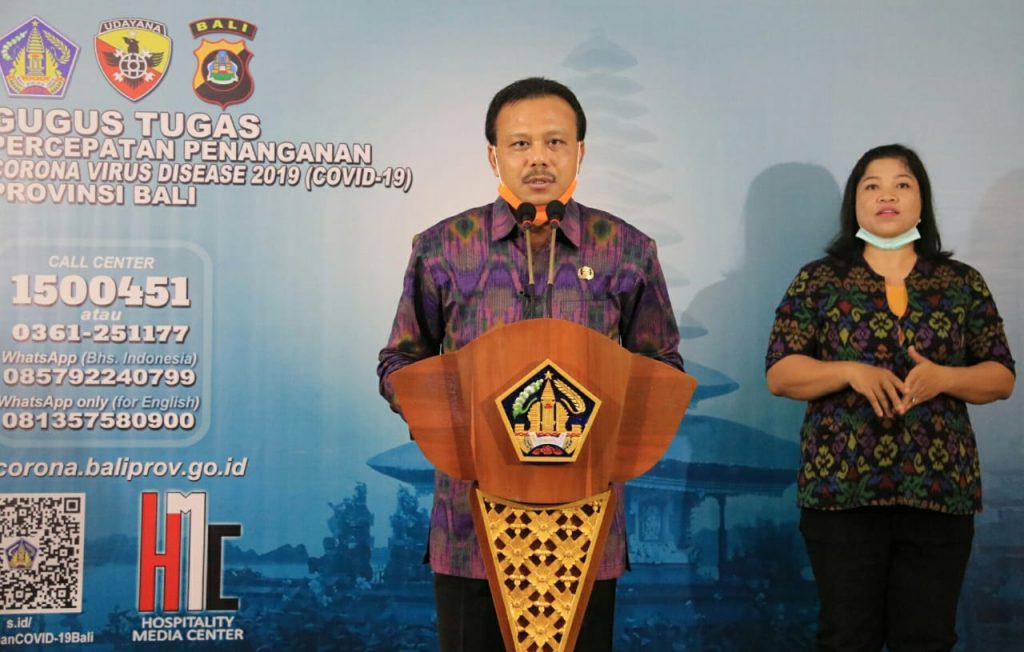 UPDATE PENANGGULANGAN COVID-19 DI PROVINSI BALI – SENIN, 27 APRIL 2020