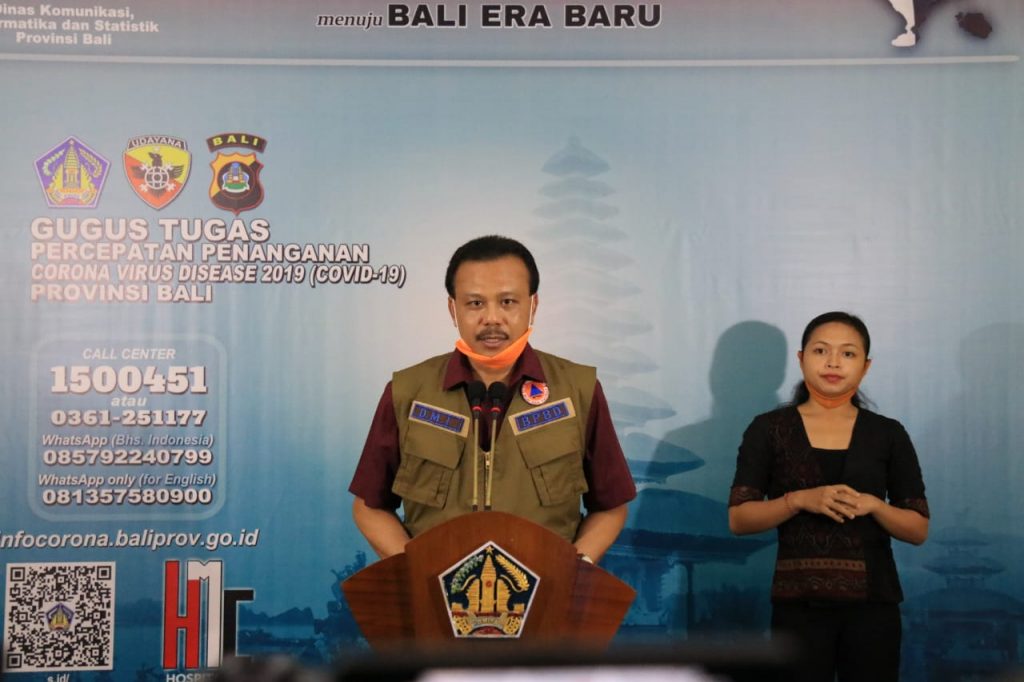 UPDATE PENANGGULANGAN COVID-19 DI PROVINSI BALI – KAMIS, 23 APRIL 2020