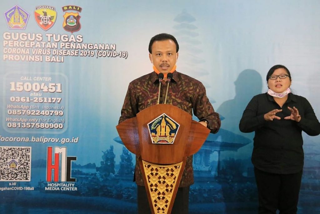 UPDATE PENANGGULANGAN COVID-19 DI PROVINSI BALI – SENIN, 20 APRIL 2020