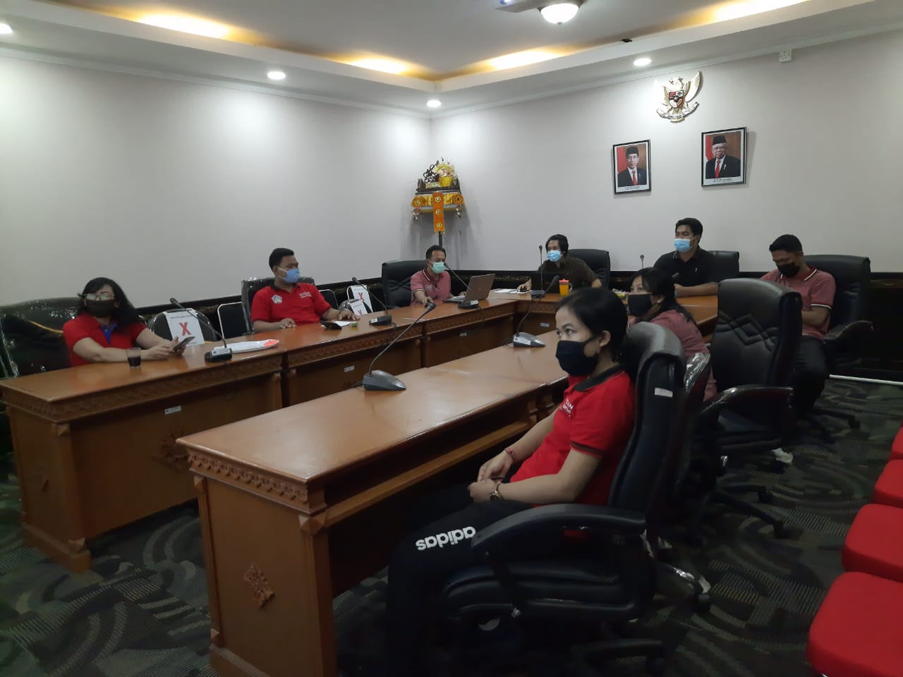 Pelatihan Persiapan Penggunaan Aplikasi SI PEKEN SENI, Jumat 12 Juni 2020