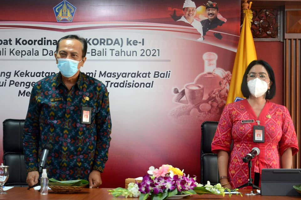Staf Ahli Kepala Daerah Se Bali Gelar Rakor Pengembangan Obat Tradisional