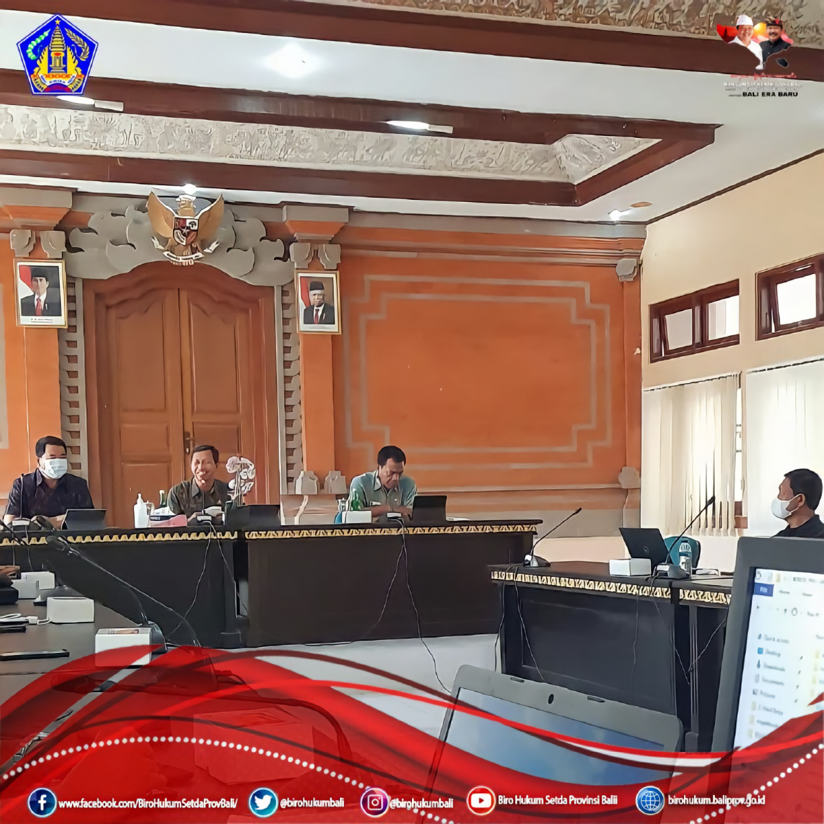 Rapat Penyusunan Keputusan Gubernur Bali tentang Kamus Kompetensi Jabatan ASN