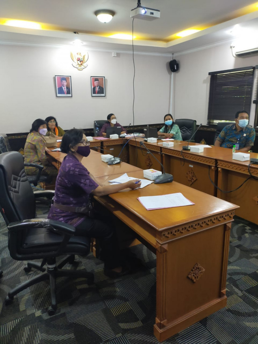 RAPAT PEMBAHASAN PENYELENGGARAAN KEARSIPAN DI LINGKUNGAN PEMERINTAH PROVINSI BALI