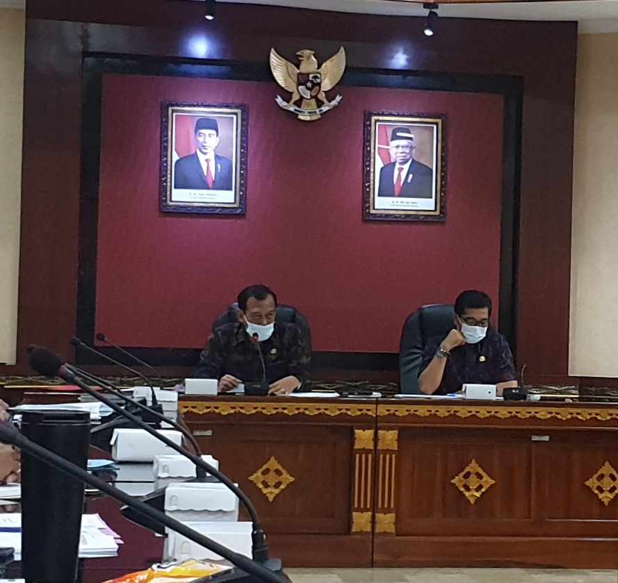 Rapat Pemetaan PERDA dan PERGUB yang berdampak dengan berlakunya Undang-Undang Nomor 11 Tahun 2020 tentang Cipta Kerja dan Peraturan Pelaksanaannya