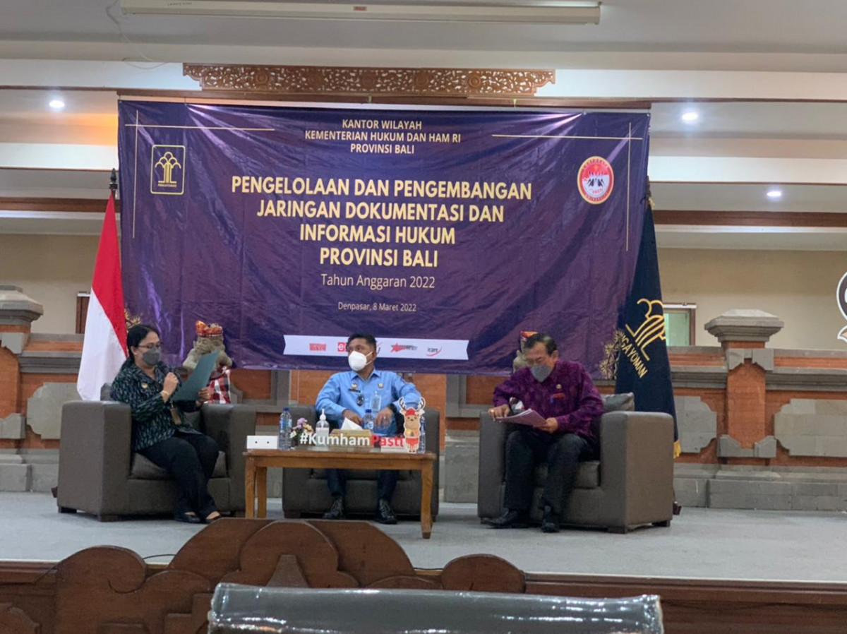 Pengelolaan dan Pengembangan Jaringan Dokumentasi dan Informasi Hukum