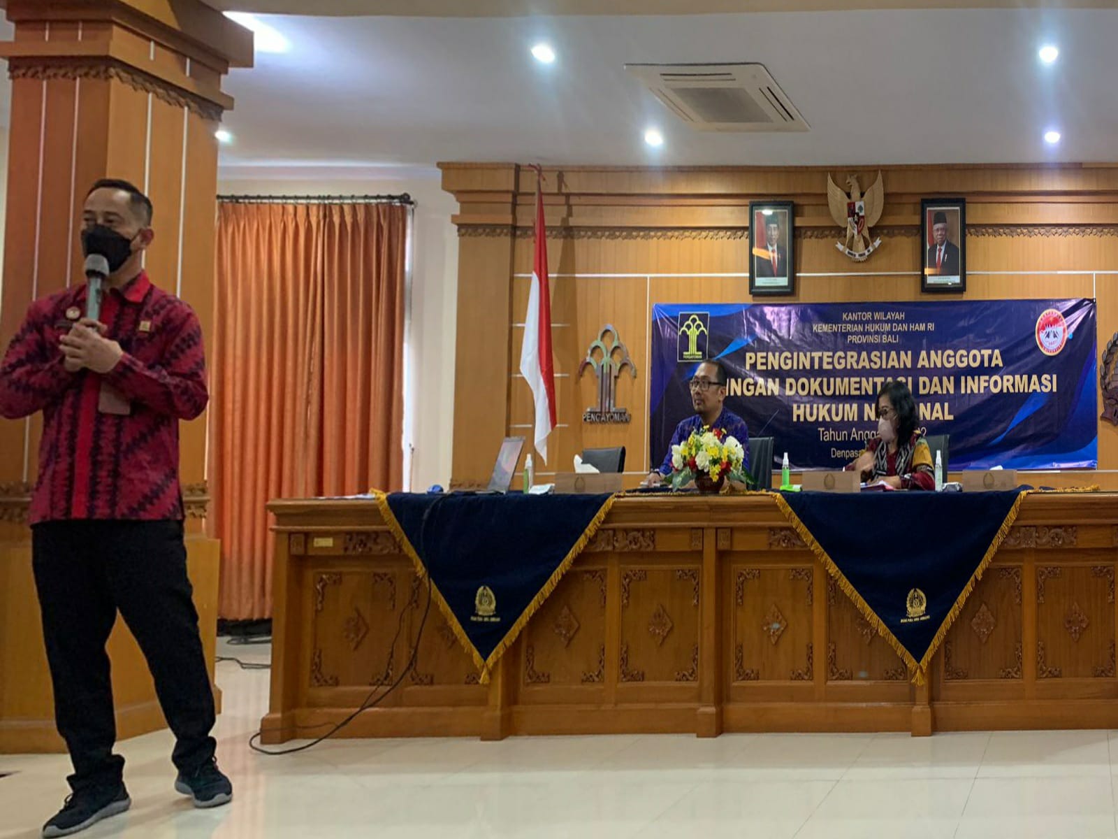 Pengintegrasian anggota Jaringan Dokumentasi dan Informasi Hukum Nasional