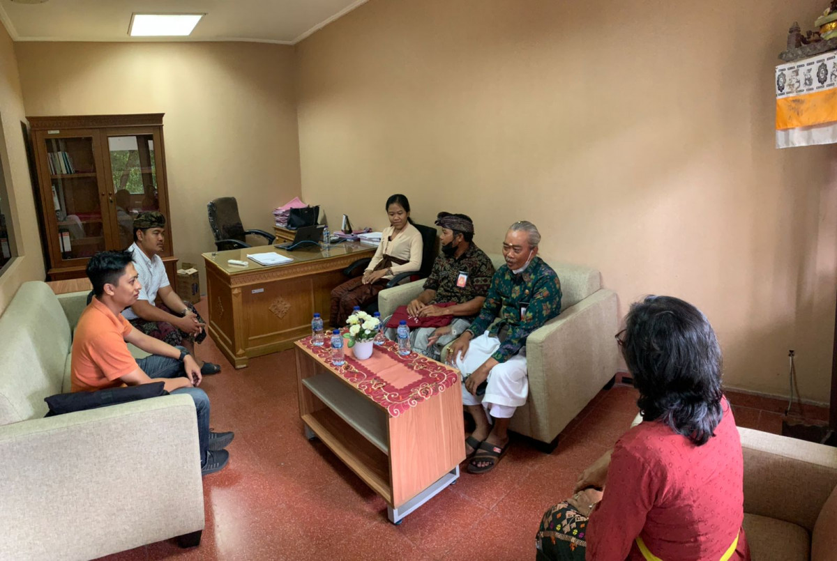 Menerima Konsultasi/Koordinasi JDIH dari Bagian Hukum Setda Kabupaten Karangasem