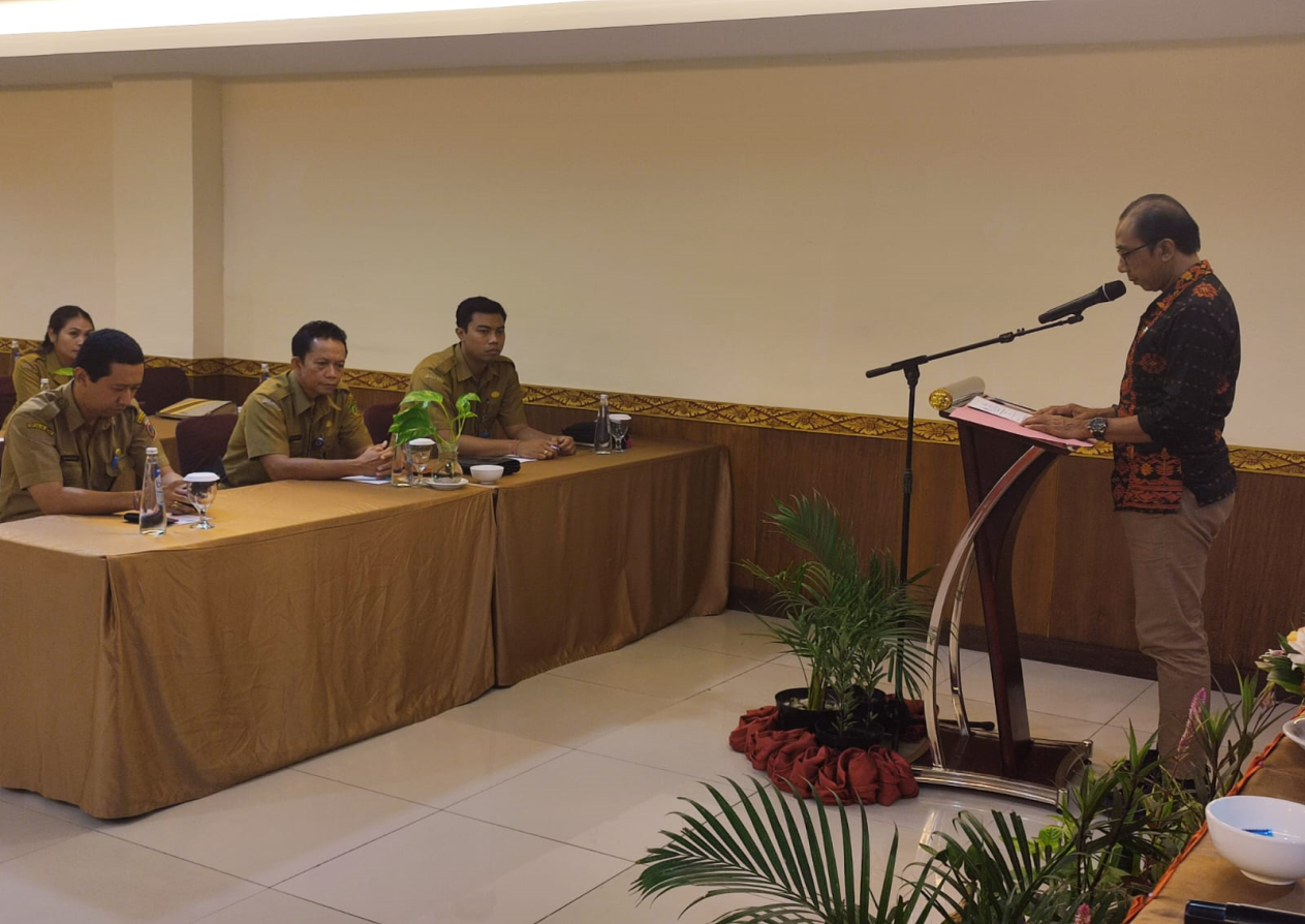 Biro Hukum Setda Provinsi Bali Laksanakan Rapat Inventarisasi Peraturan Daerah Kabupaten/Kota