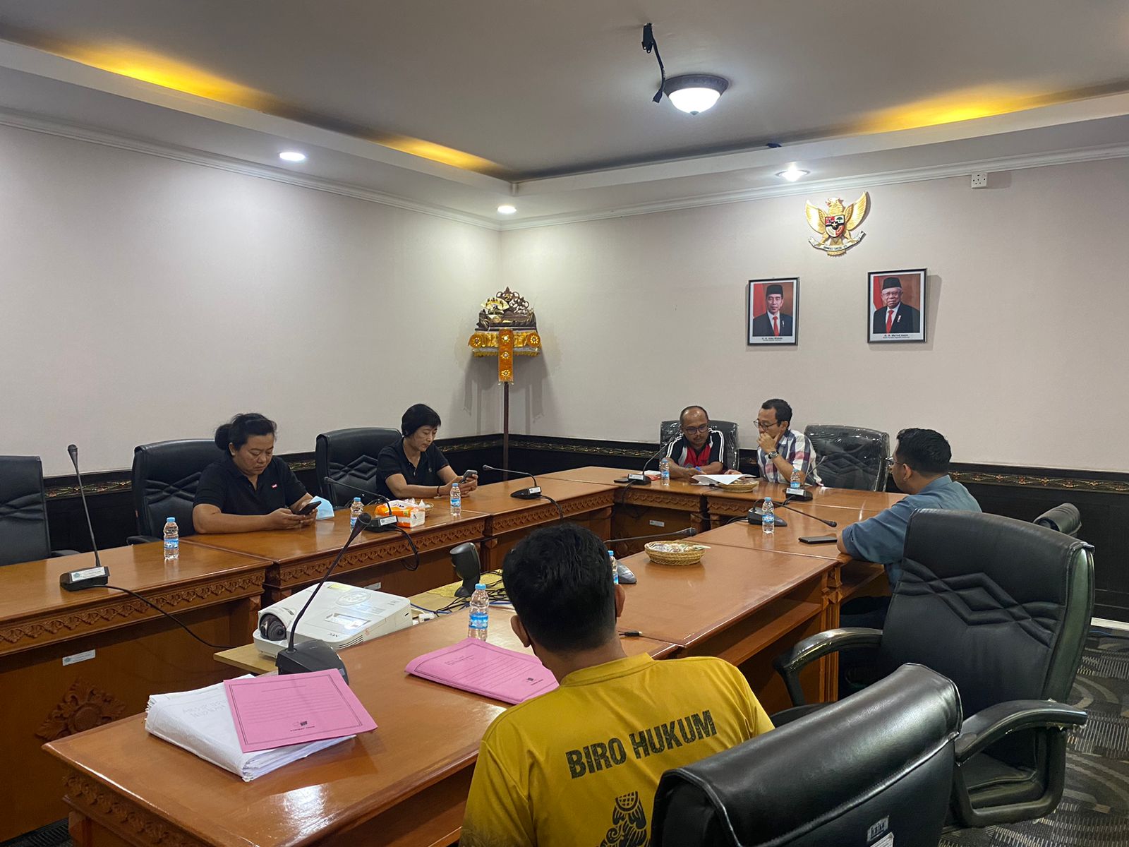 Rapat dan Seremonial Pemusnahan Arsip