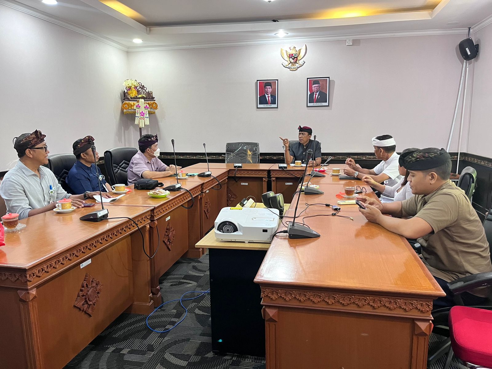 Kunjungan Konsultasi dari Bagian Hukum Kabupaten Gianyar