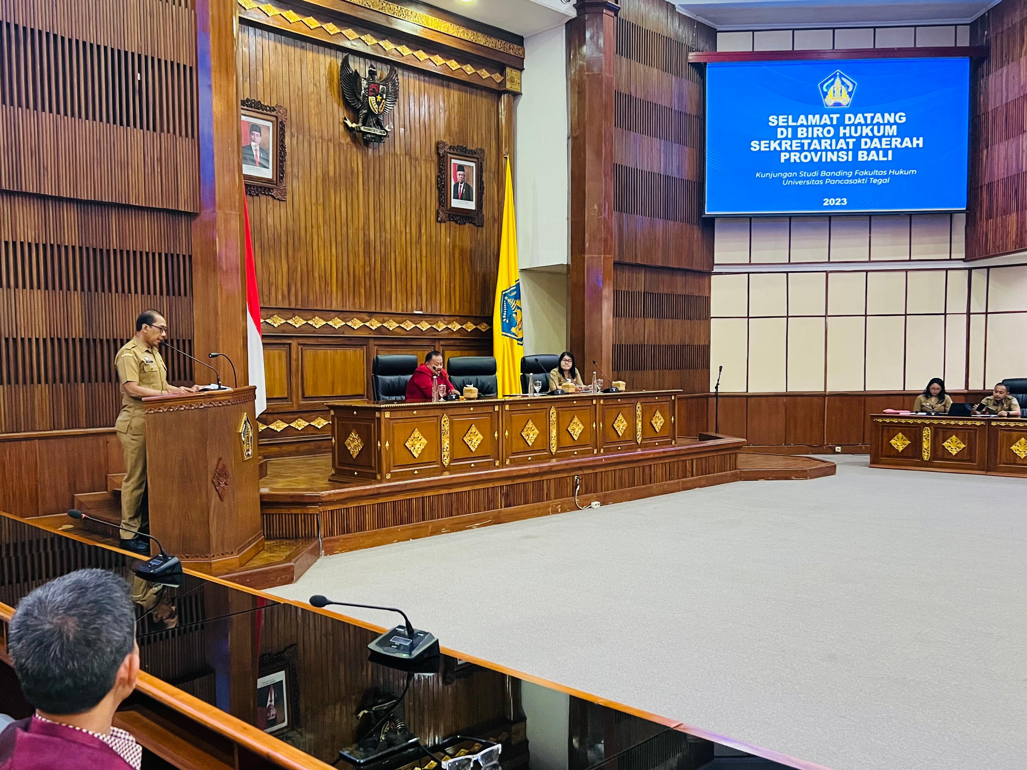 Studi Banding Fakultas Hukum Universitas Pancasakti Tegal Jawa Tengah