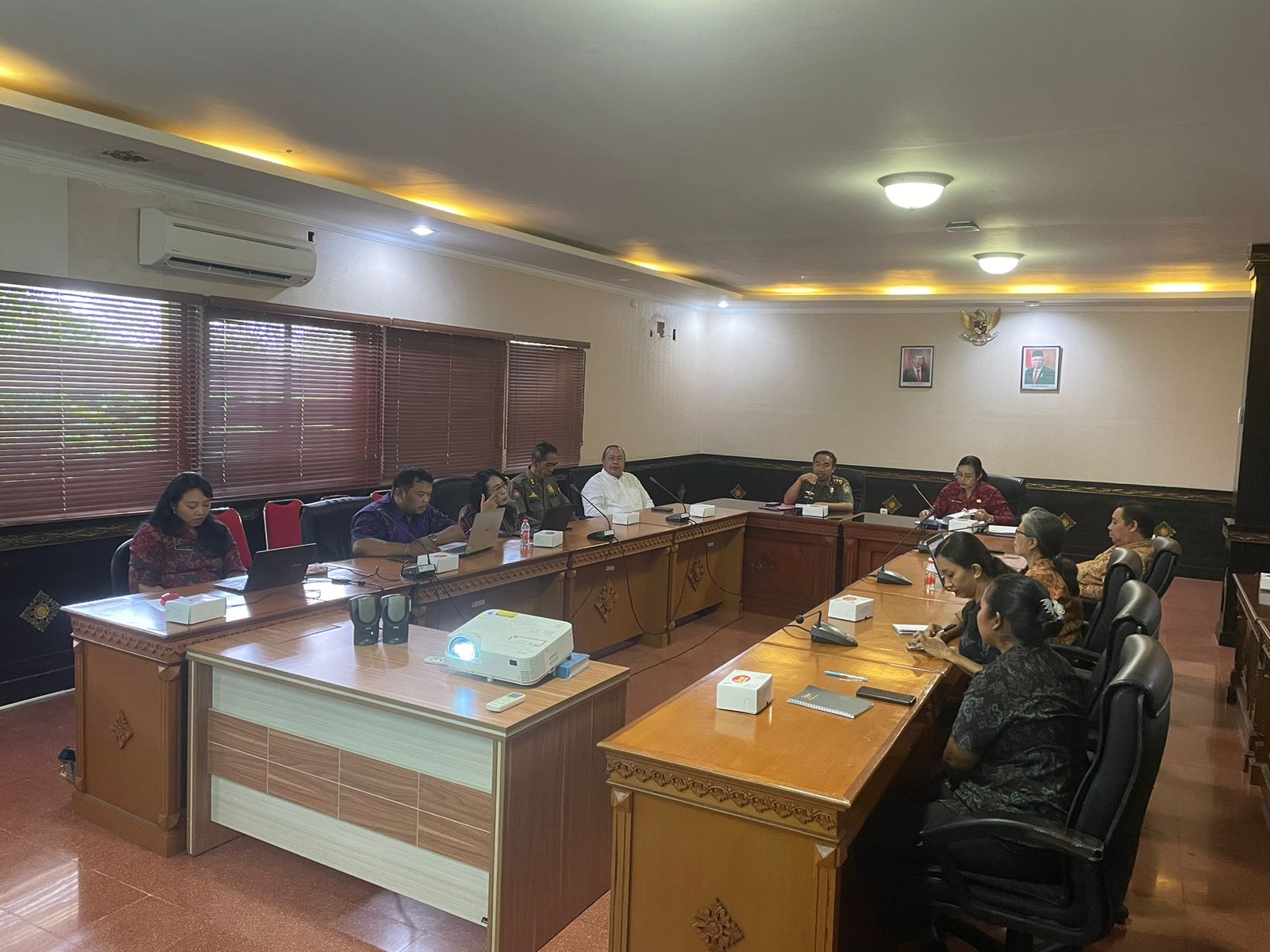 Rapat Pembahasan Ranpergub Bali Tentang Polisi Pamong Praja Khusus Pariwisata Provinsi Bali