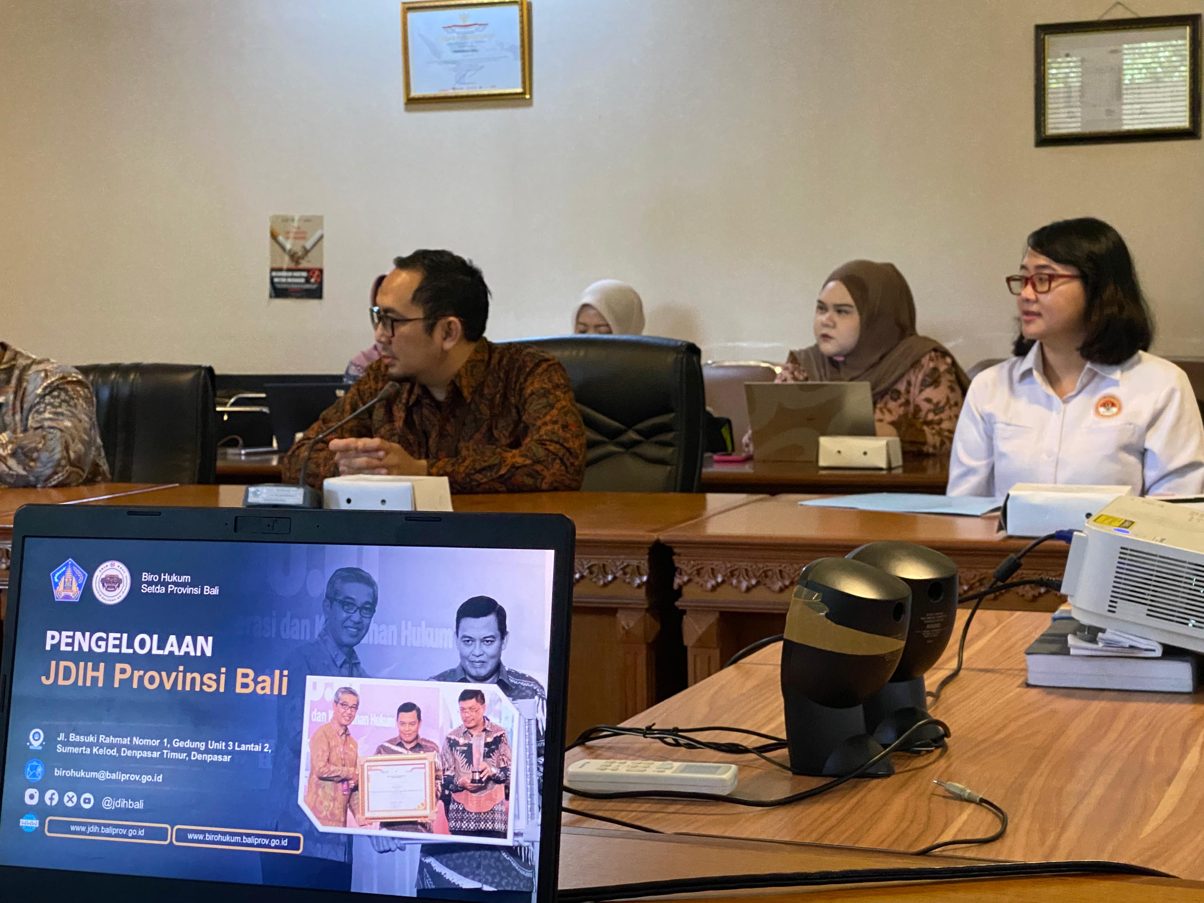 Studi Banding Pengelolaan Jaringan Dokumentasi dan Informasi Hukum LPSK