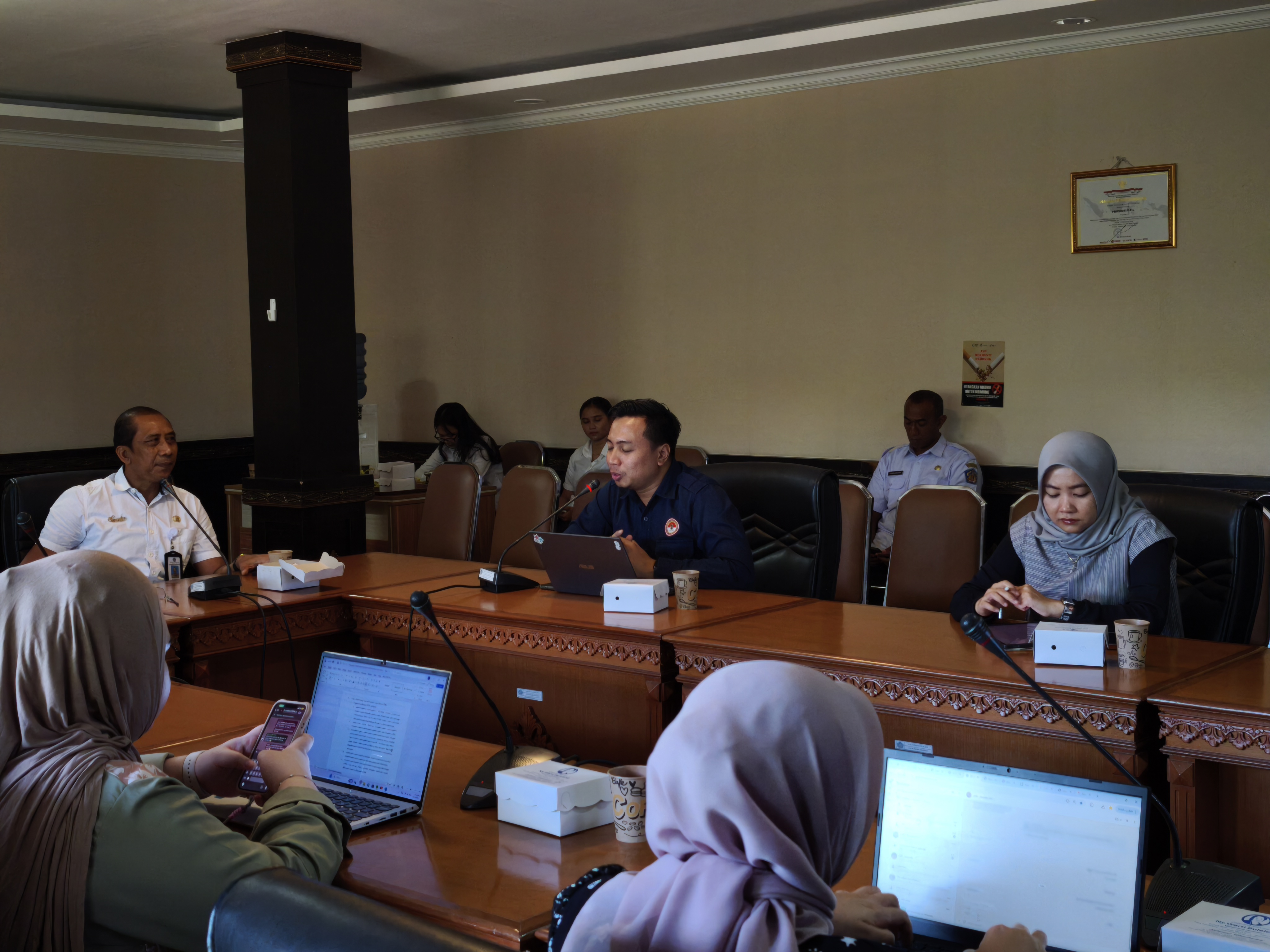 AUDIENSI LEMBAGA PERLINDUNGAN SAKSI DAN KORBAN
