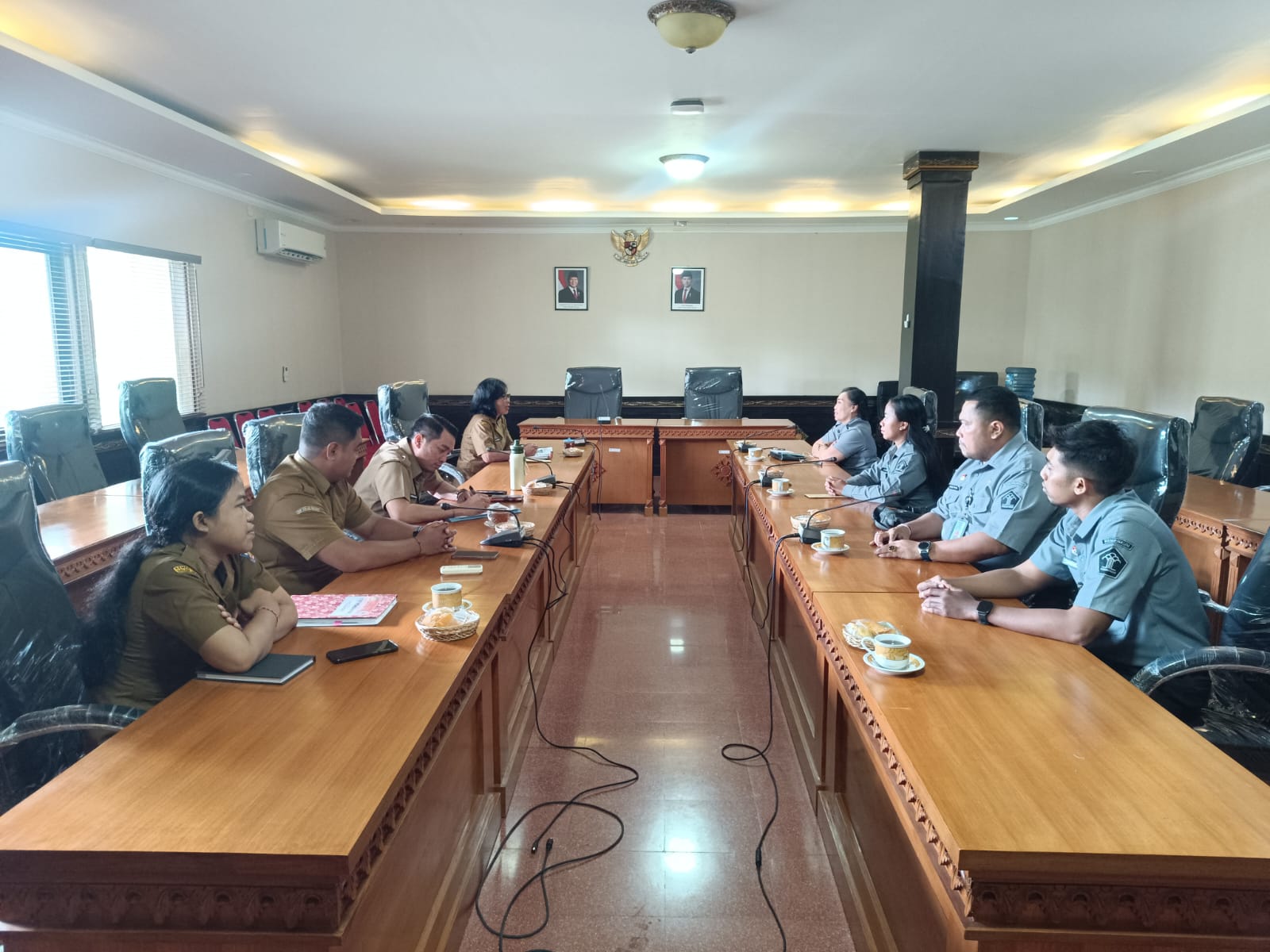 Koordinasi Pengelolaan JDIH Provinsi Bali Bersama Kanwil Kementerian Hukum Bali