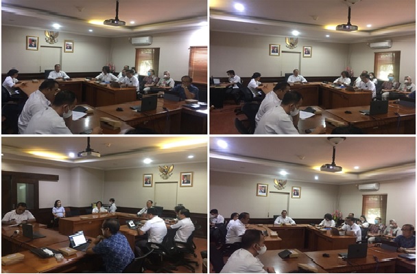 Vendor De-Briefing Secara Hybrid (Luring Dan Daring) Kepada Para Peserta Tender Pekerjaan Belanja Modal Bangunan Fasilitas Umum Pada Dinas Komunikasi Informatika Dan Statistik Provinsi Bali (Turyapada Tower)