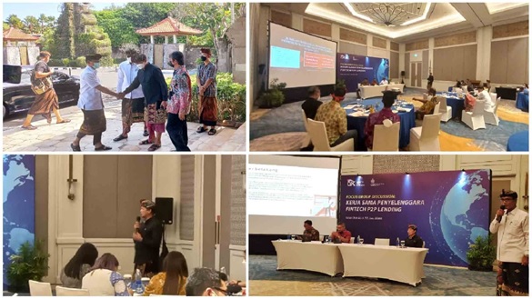 FGD (Focus Group Discussion) Kerjasama Penyelenggara Fintech P2P Lending, dalam Rangka Tantangan UKM dalam Pengadaan Barang/Jasa Pemerintah Provinsi Bali