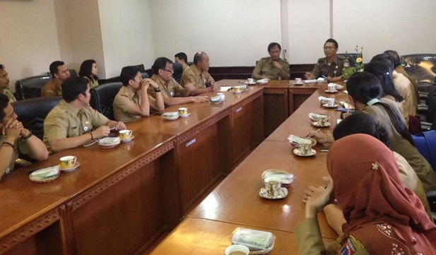 Kunjungan Kerja Bagian Pengadaan Barang/Jasa Kabupaten Karangasem Ke Biro Administrasi Pengadaan Barang/Jasa Setda Provinsi Bali